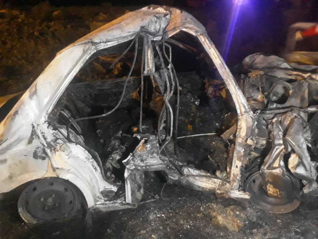 ۸ کشته در تصادف مرگبار وحشتناک صبح امروز در جاده نطنز به کاشان